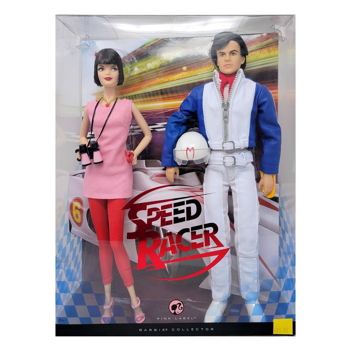 Speed shop racer barbie