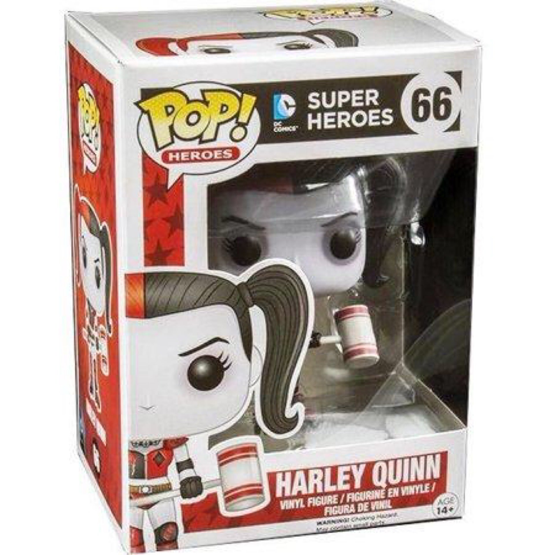 Funko POP DC Super Heroes Roller Derby Harley Quinn 66 HT Exclusive Vinyl Figure