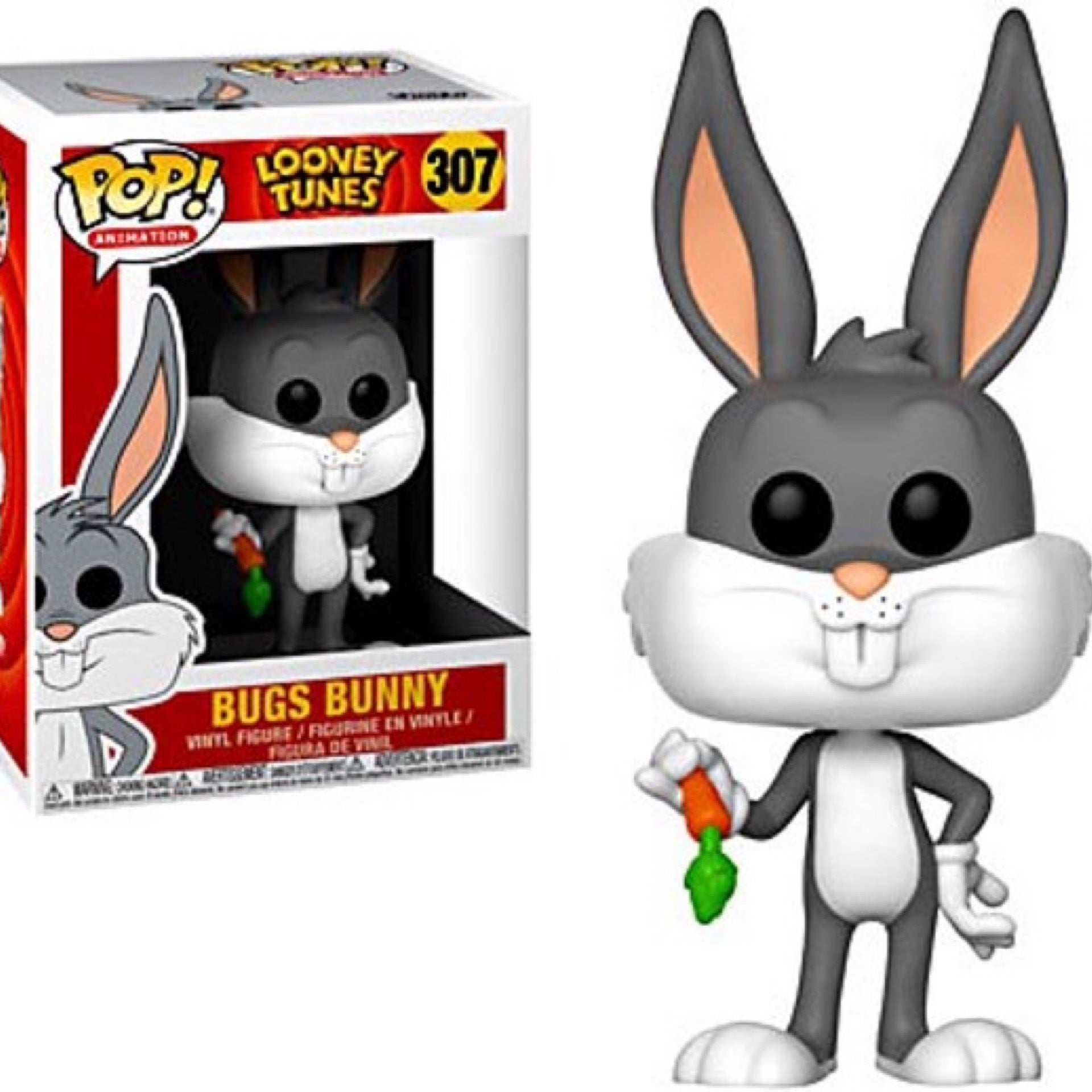 Bugs bunny flocked store pop
