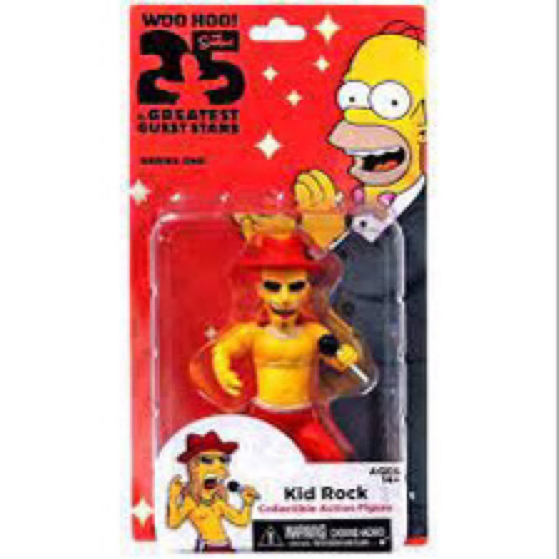 NECA The Simpsons 25 Of The Greatest Guest Stars Kid Rock Action