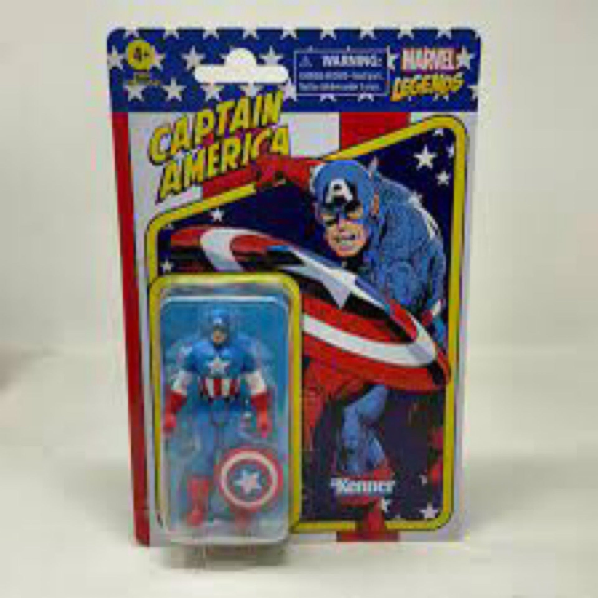 MARVEL LEGENDS Figurine Captain America Kenner Retro Series Hasbro