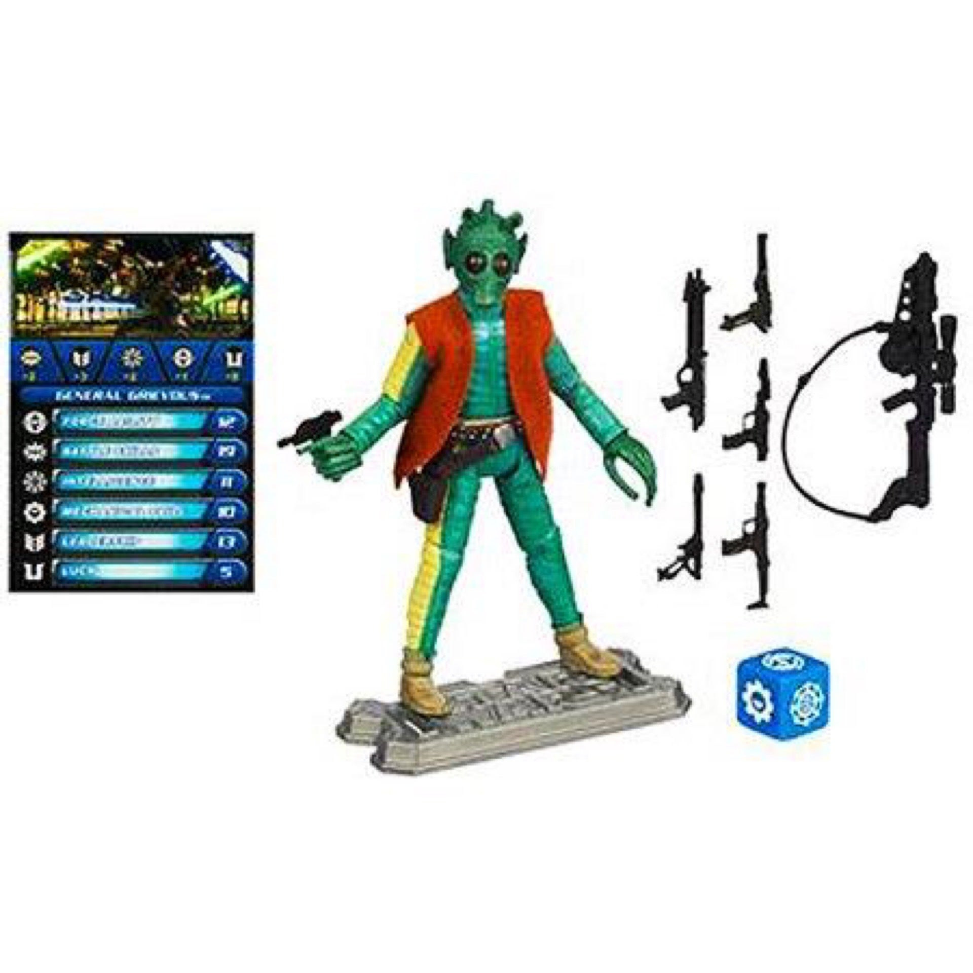 Star wars store greedo action figure