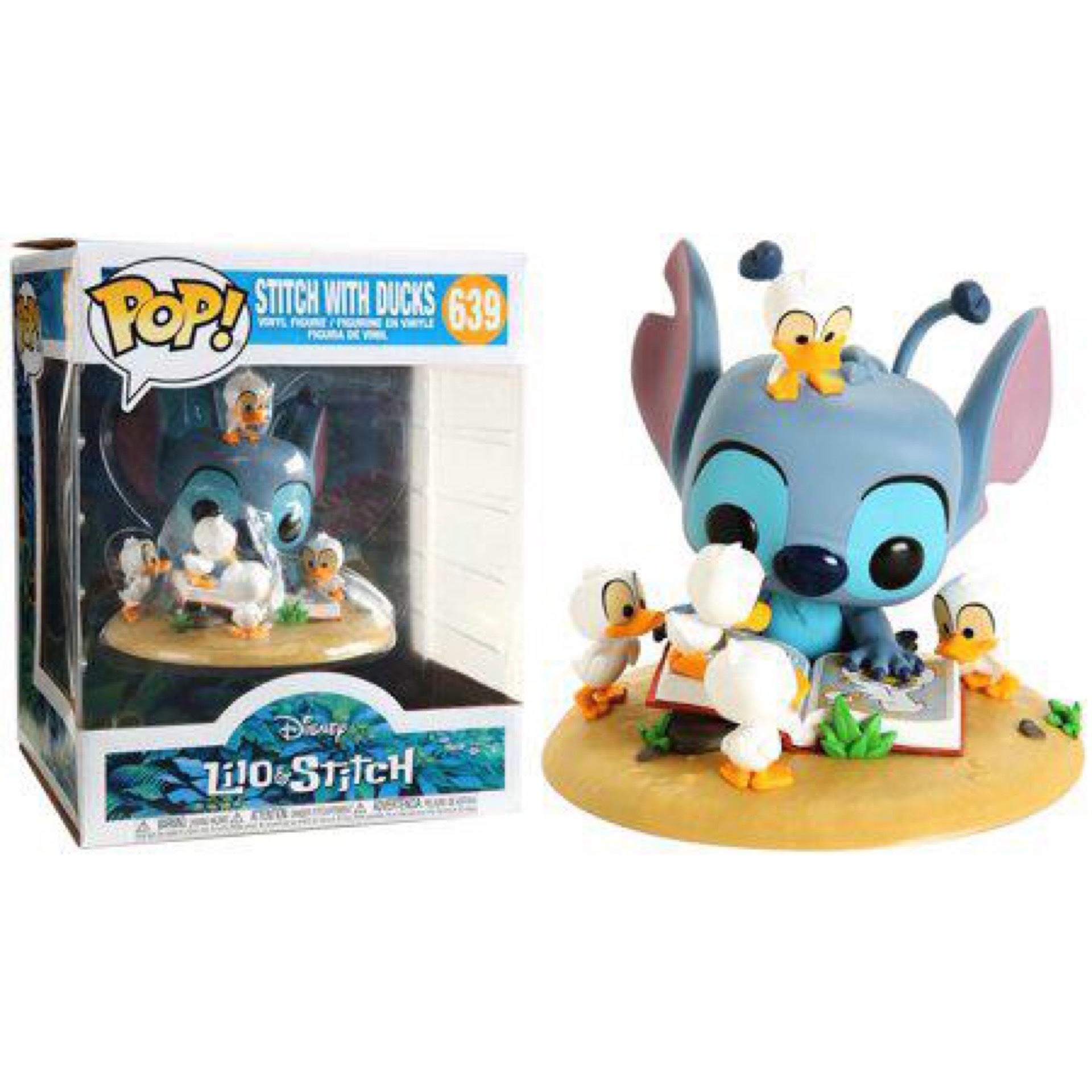Funko Pop! Disney: Lilo & Stitch #639 Stitch With Ducks Vinyl