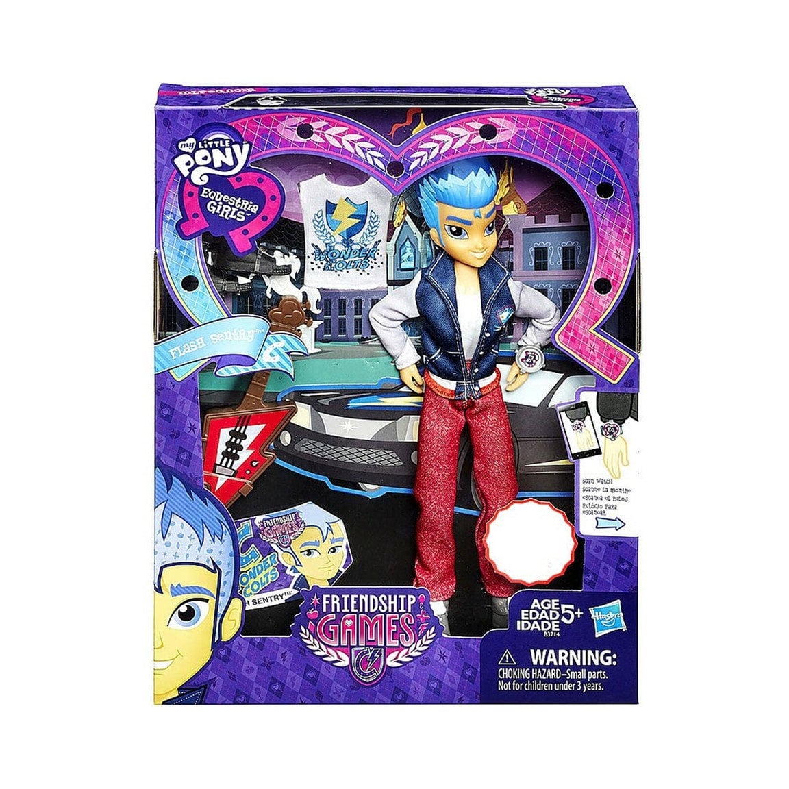Hasbro My Little Pony Equestria Girls Flash Sentry Doll BobaKhan